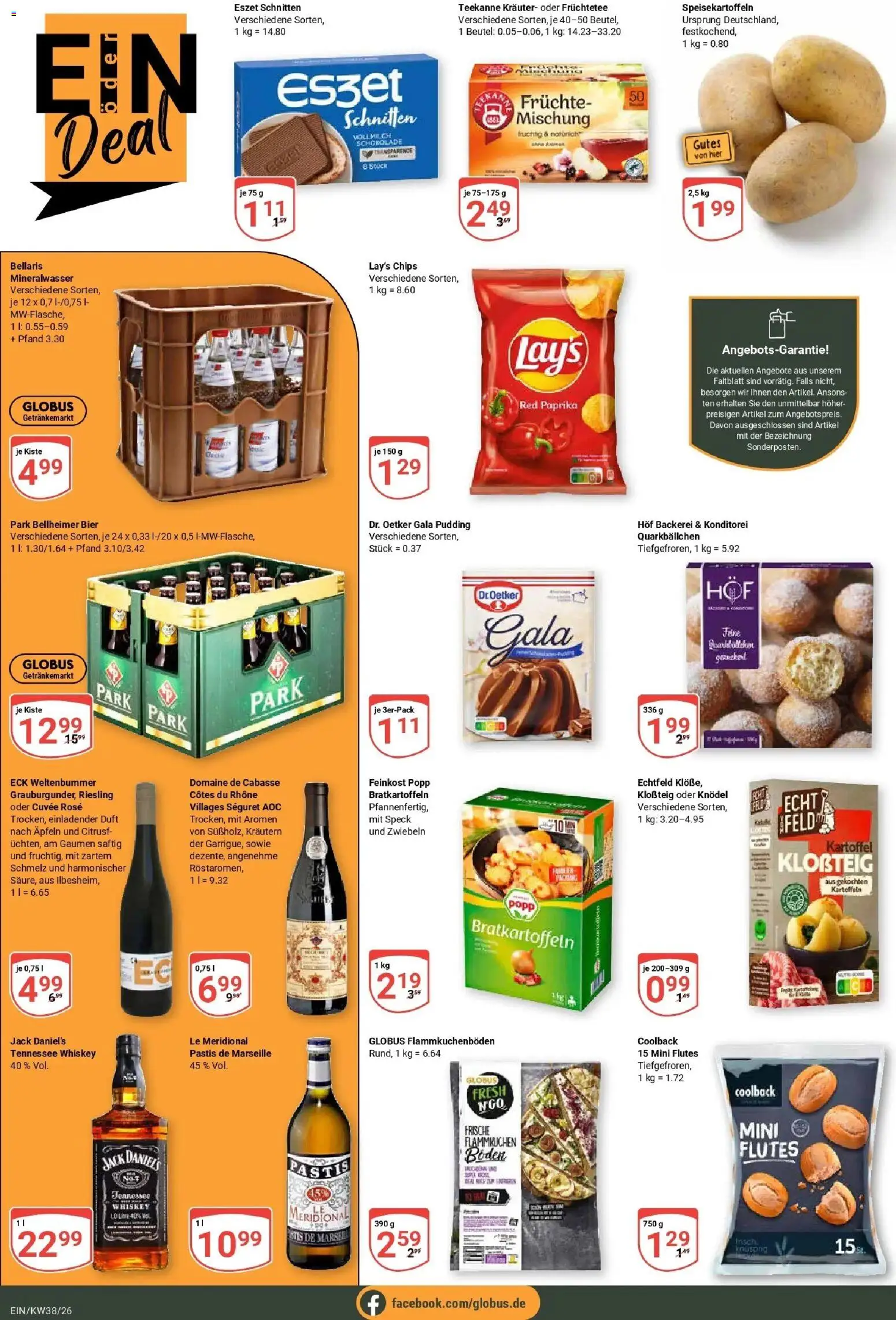 Globus Prospekt Homburg-Einöd (ab 14.09.2026) » Angebote online | Seite: 6 | Produkte: Bier, Duft, Jack Daniel's, Paprika
