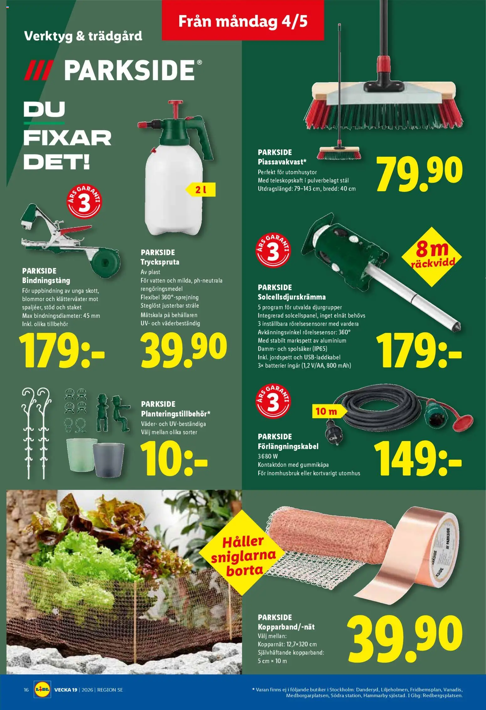 Lidl reklamblad aktuell från 04.05.2026 | Sida: 18 | Produkter: Batterier, Rengöringsmedel, Tryckspruta