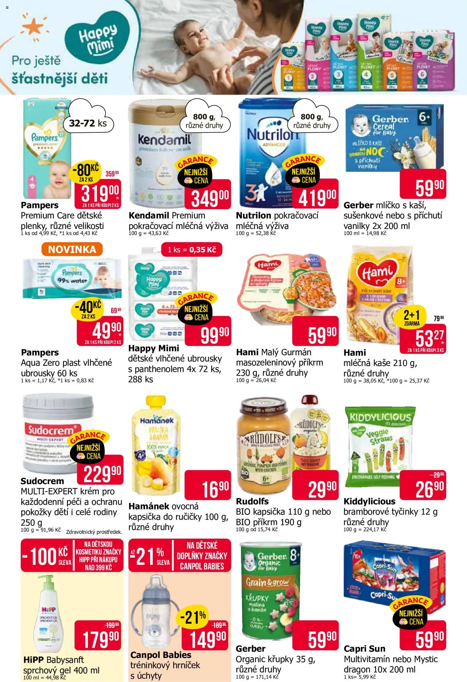TETA Drogerie leták od 02.07.2026 | Strana: 10 | Produkty: Mléčná kaše, Ubrousky, Křupky, Nutrilon