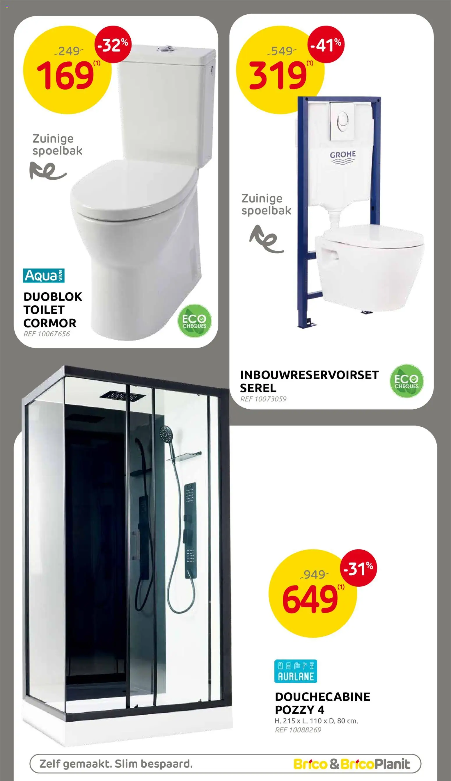 {H1} | Pagina: 42 | Producten: Toilet