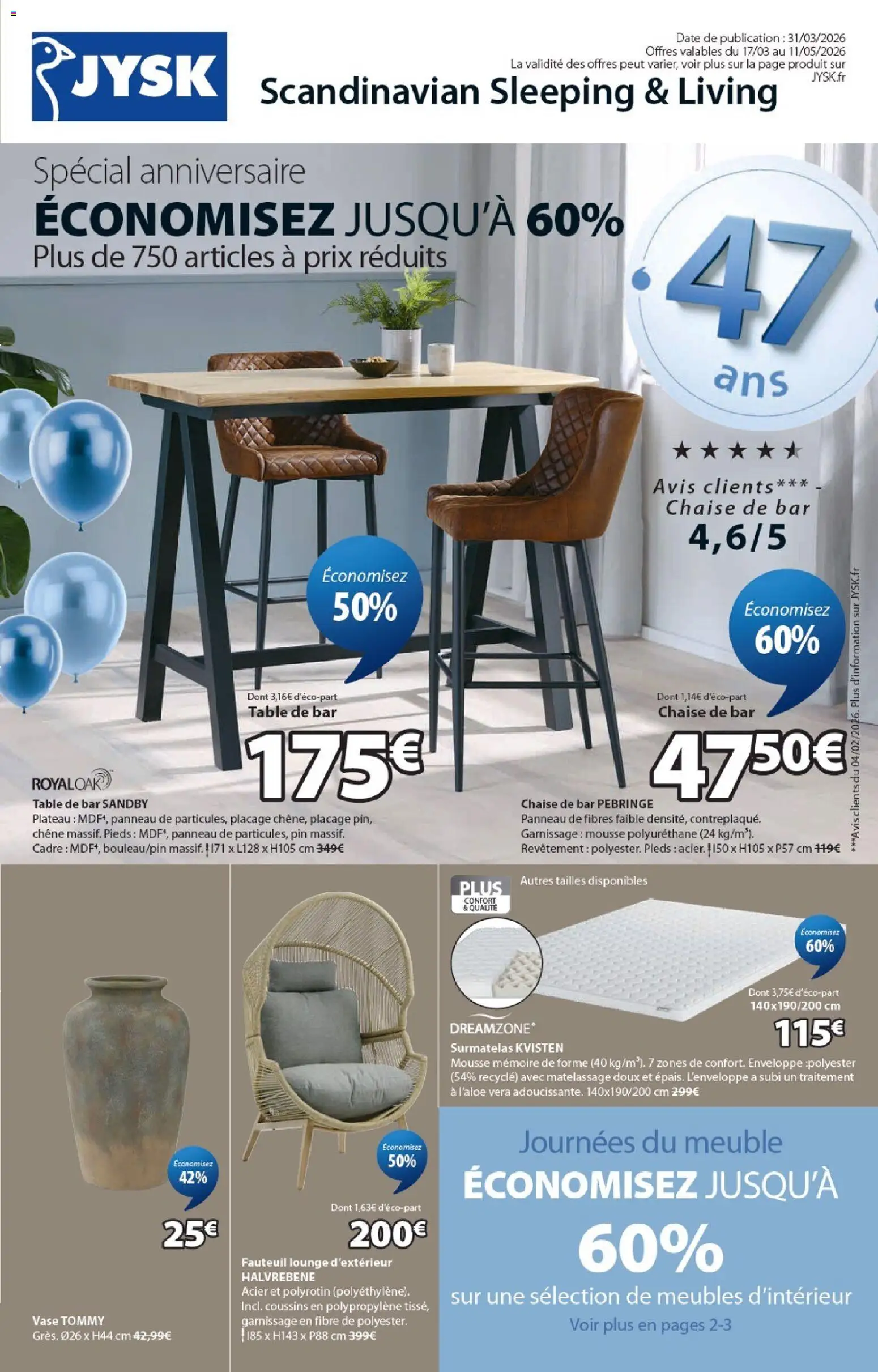 {H1} | Page: 1 | Produits: Surmatelas, Enveloppe, Table, Vase