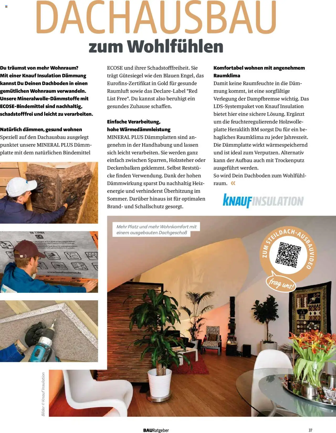 Hagebau Katalog Baurategeber gültig ab 07.04.2025 | Seite: 37
