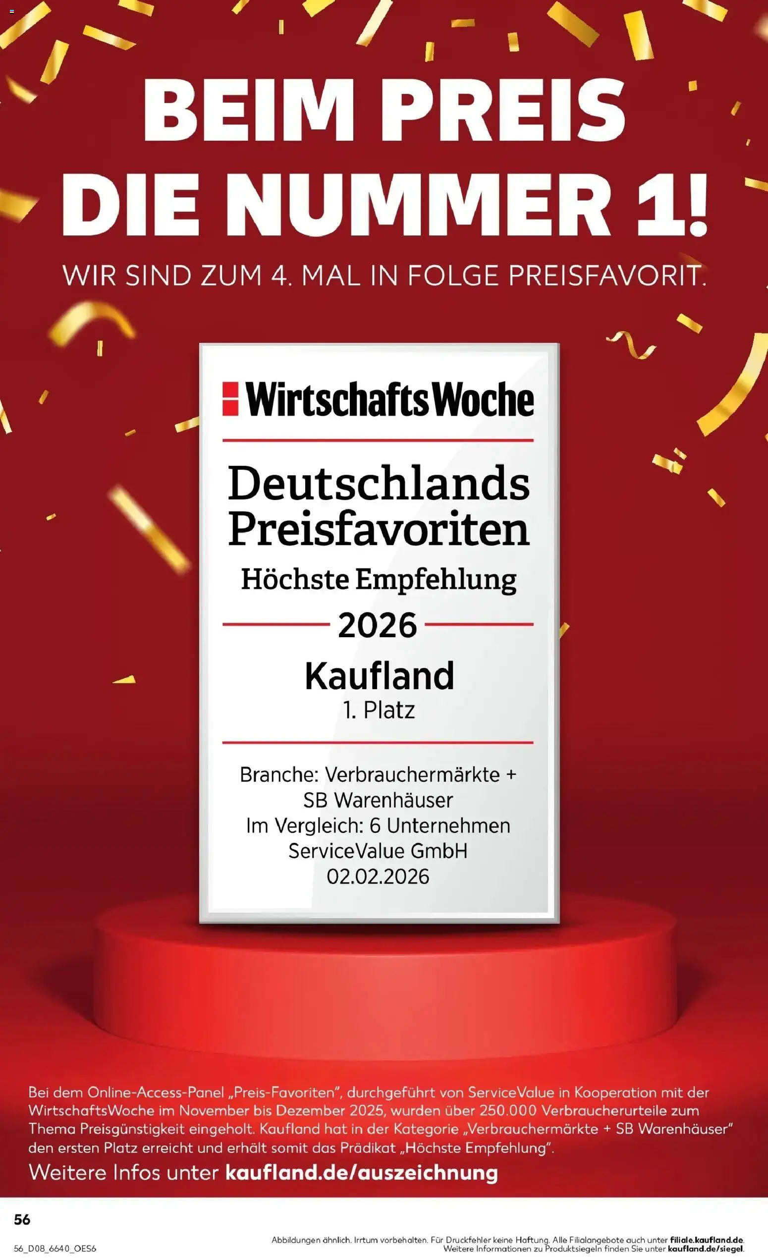 Kaufland prospekt Calw	 – gültig ab 19.02.2026 | Seite: 64