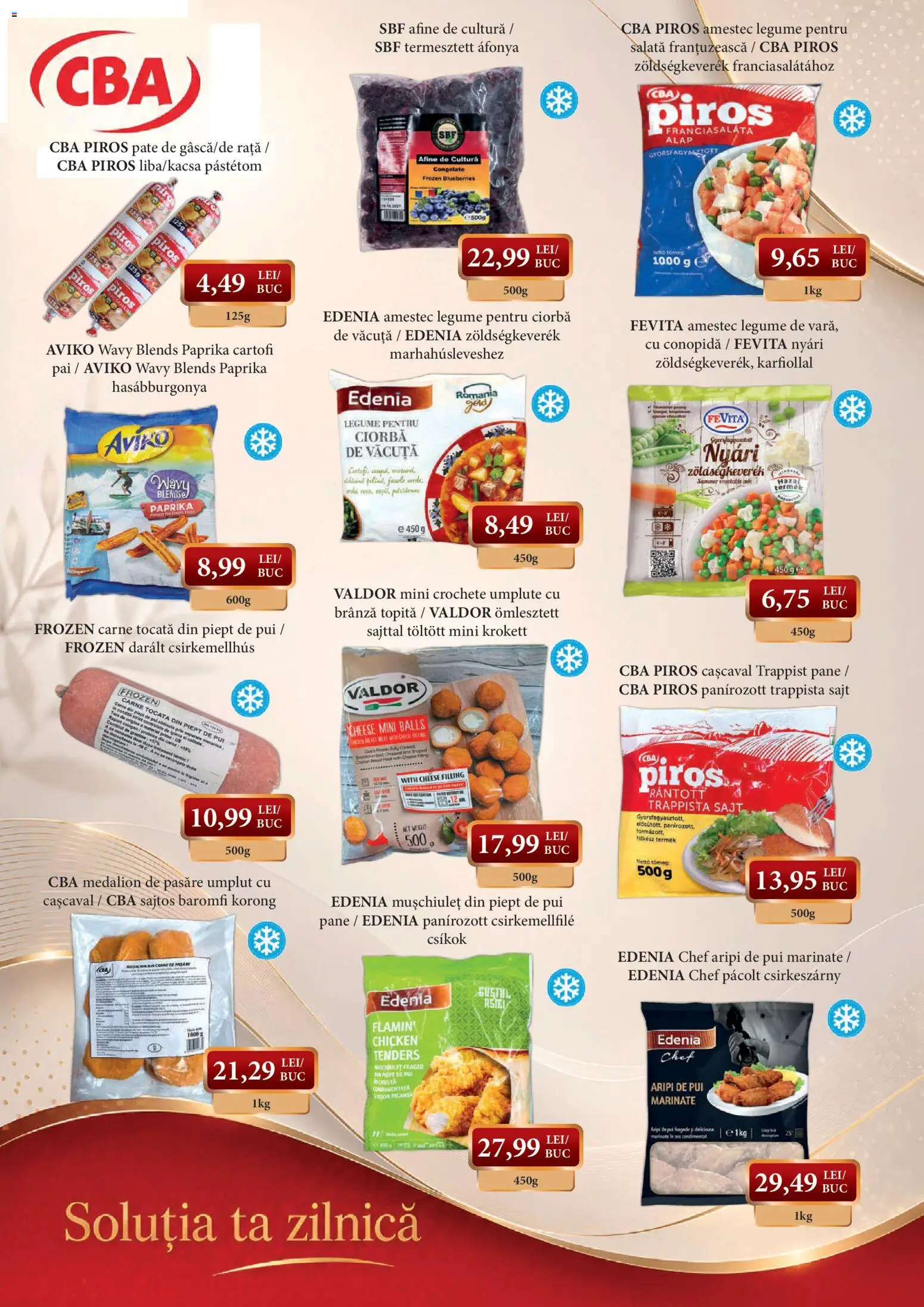 Noul catalog CBA – valabil de la 07.08.2026 | Pagină: 3 | Produse: Conopidă, Hacıyatmaz Kedi Oyuncağı, Pate, Rață