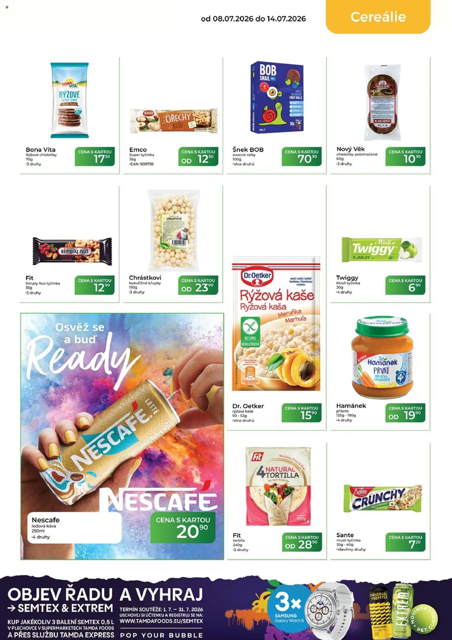 Tamda Foods leták od 08.07.2026 | Strana: 23 | Produkty: Ledová káva, Káva, Rýžová kaše, Nescafé