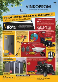 Vinkoprom Katalog - Pregled kataloga iz trgovine Vinkoprom, vrijedi od 18.05.2026
