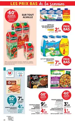 Super U - Prévisualisation de Super U - Les prix bas de la semaine valide à partir de 30/06/2026 | Page: 18 | Produits: Briques, Lait, Crème, Pommes de terre