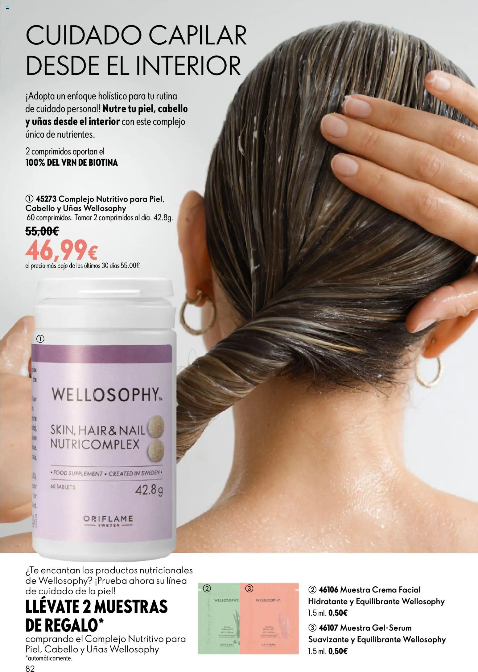 Oriflame - Catálogo Campaña 9 │ válido desde el 24/06/2026 | Página: 82 | Productos: Crema facial, Crema, Suavizante