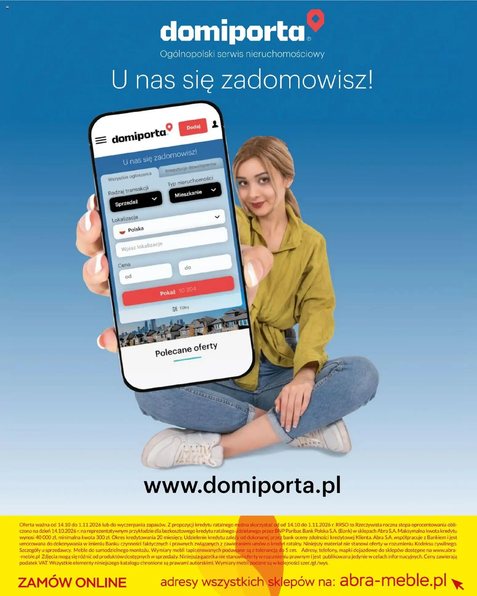 Abra meble gazetka od 14.10.2026 | Strona: 44