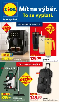 Náhled letáku Lidl leták - Spotřební zboží od 25.05.2026