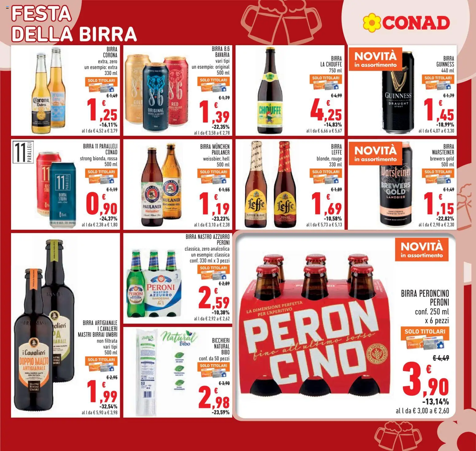 Volantino Conad del 17.06.2026 | Pagina: 17 | Prodotti: Birra