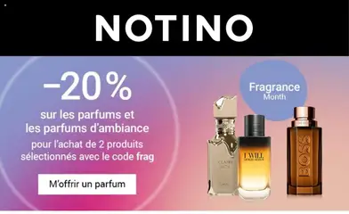 Notino - Voorbeeld van een folder van Aanbiedingen, geldig van 21/09/2026 | Pagina: 1 | Producten: Parfums, Parfum