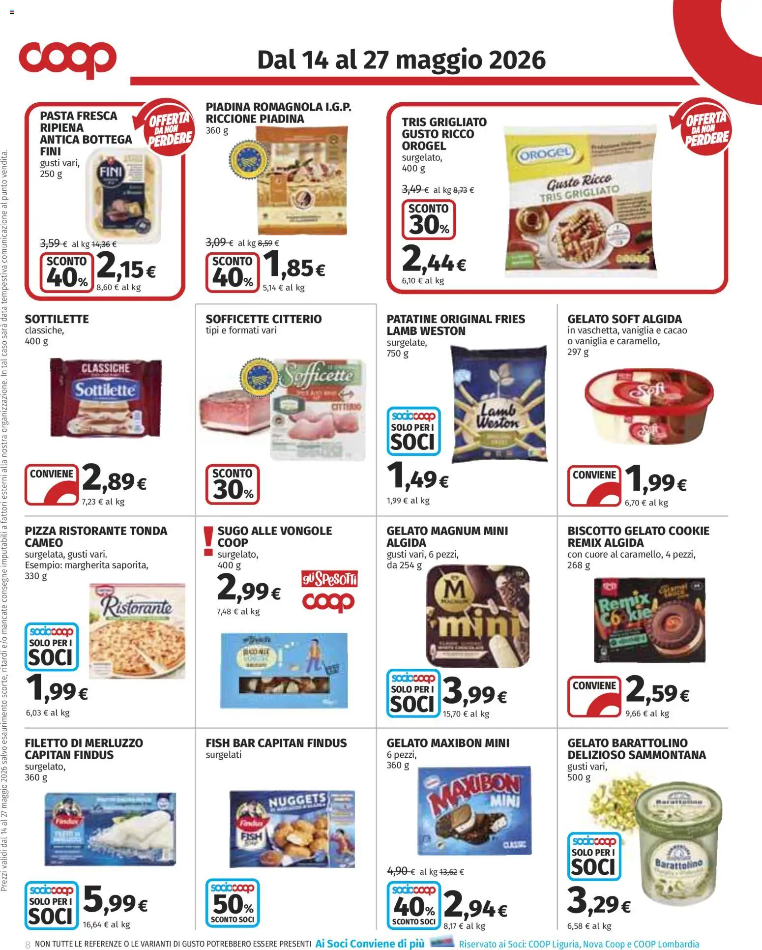 Volantino COOP del 14.05.2026 | Pagina: 8