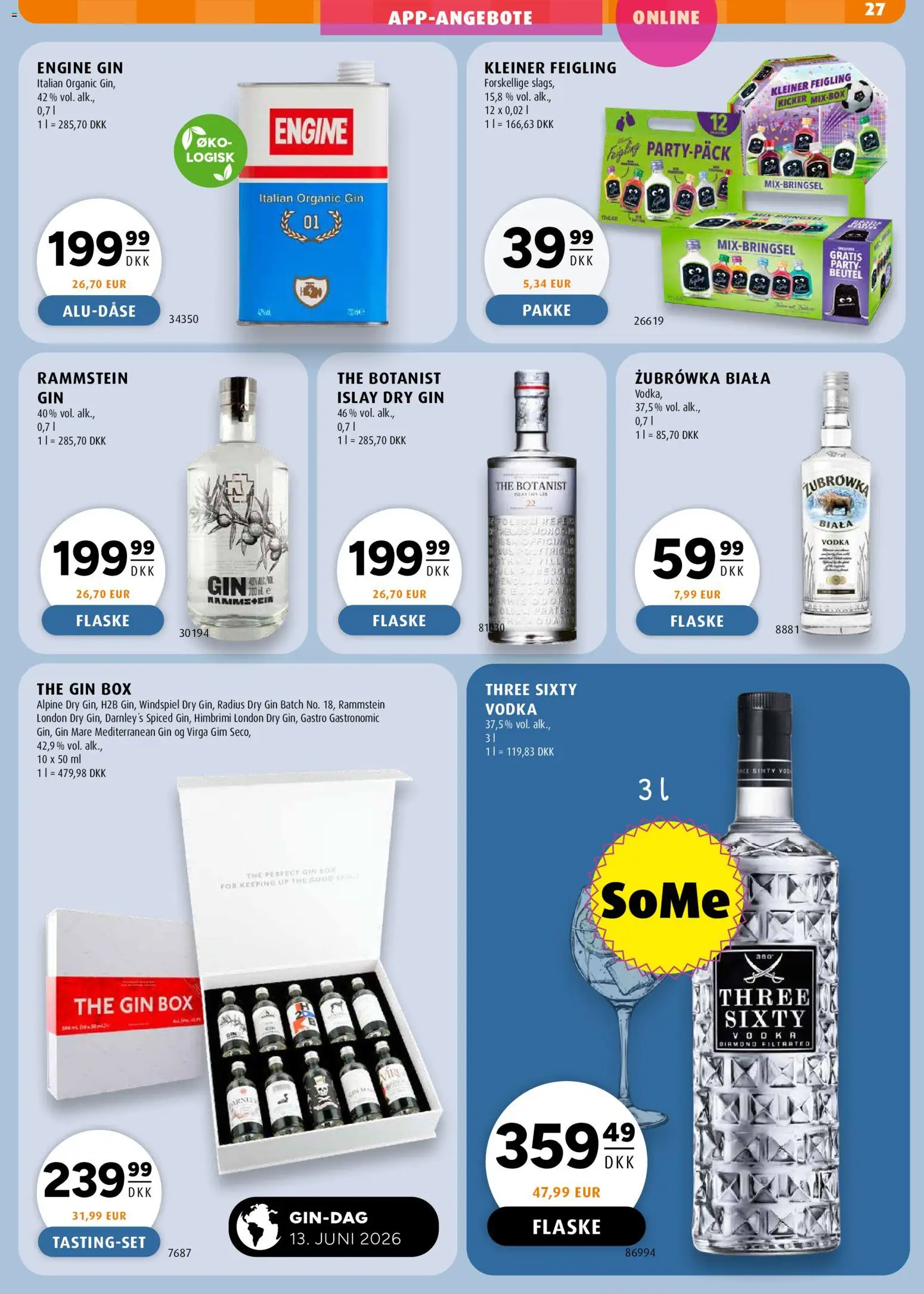 Scandinavian Park tilbudsavis – gyldig fra 21.05.2026 | Side: 33 | Produkter: Gin, Vodka