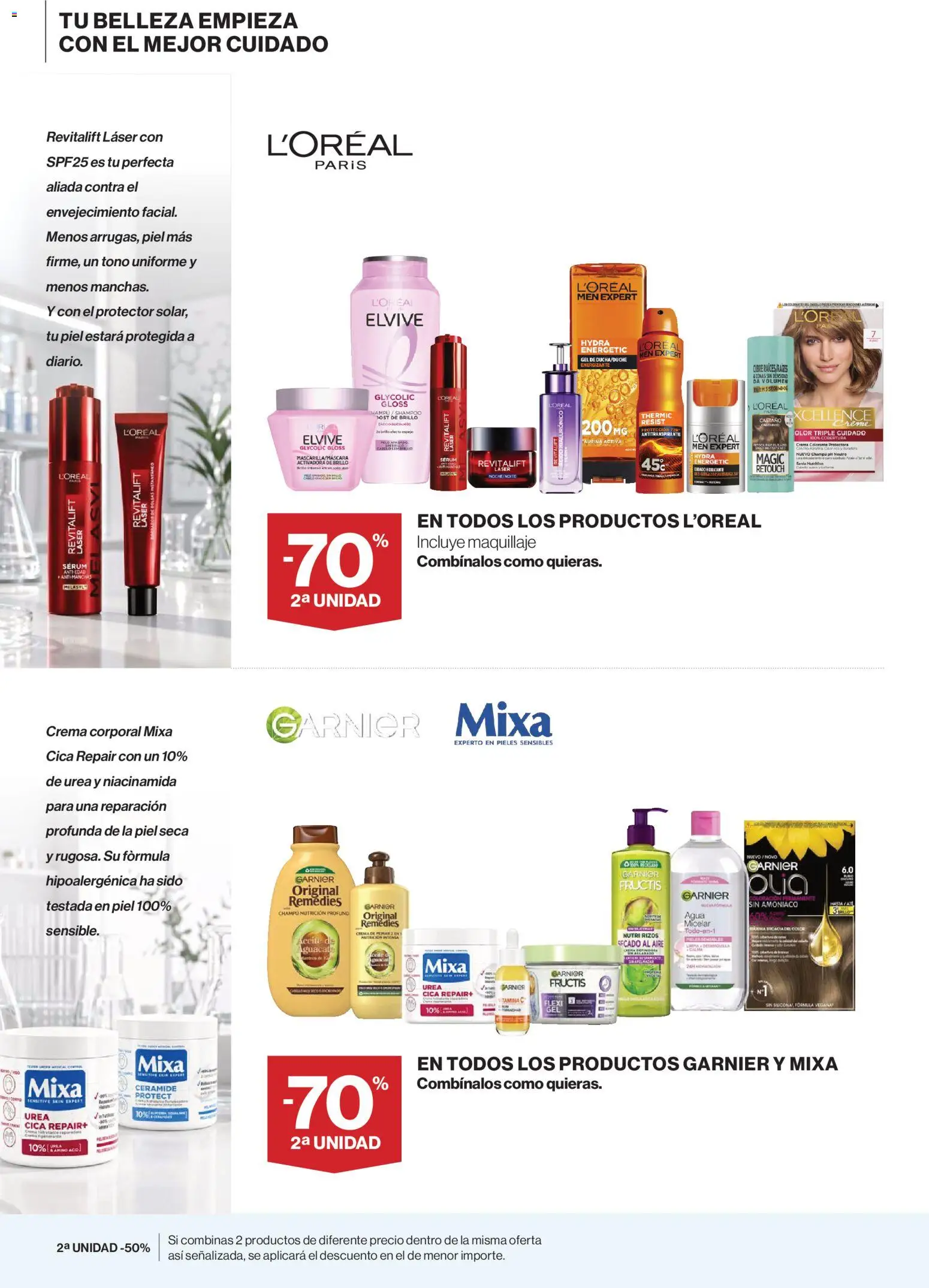El Corte Inglés Perfumeria │ válido desde el 24/09/2026 | Página: 2 | Productos: Maquillaje, Champú, Crema, Espejo