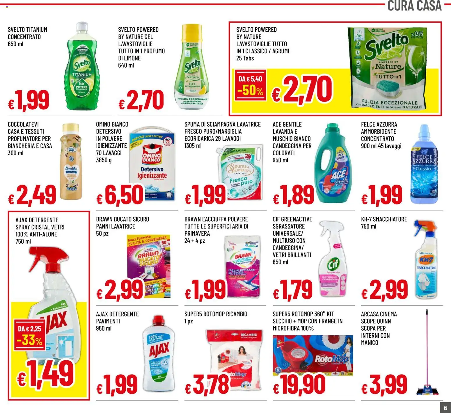 Volantino Galassia del 02/07/2026 | Pagina: 19 | Prodotti: Ammorbidente, Candeggina, Lavanda, Profumo