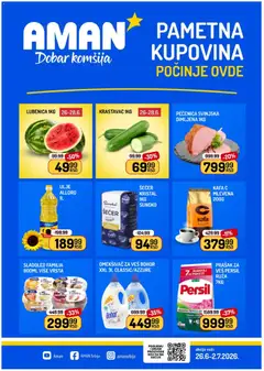 Aman katalog Dobar komšija - pregled Aman kataloga - važi od 26.06.2026