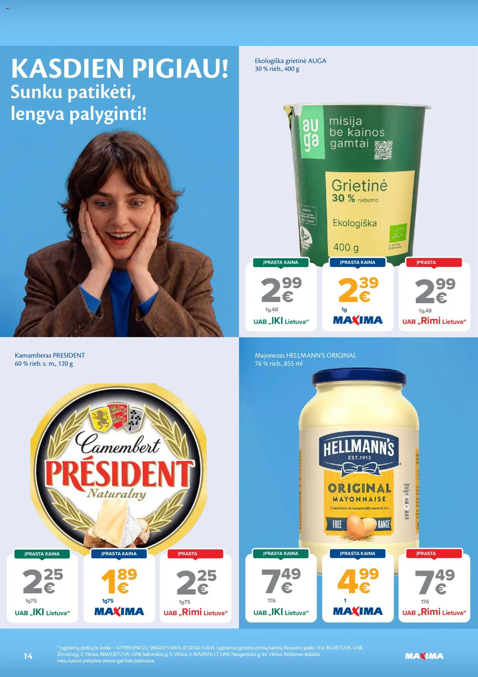 MAXIMA akcijos nuo 2026.10.27 | Puslapis: 14