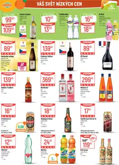 Náhled letáku Globus leták od 29.07.2026 | Strana: 27 | Produkty: Brandy, Metaxa, Krušovice, Prolinie