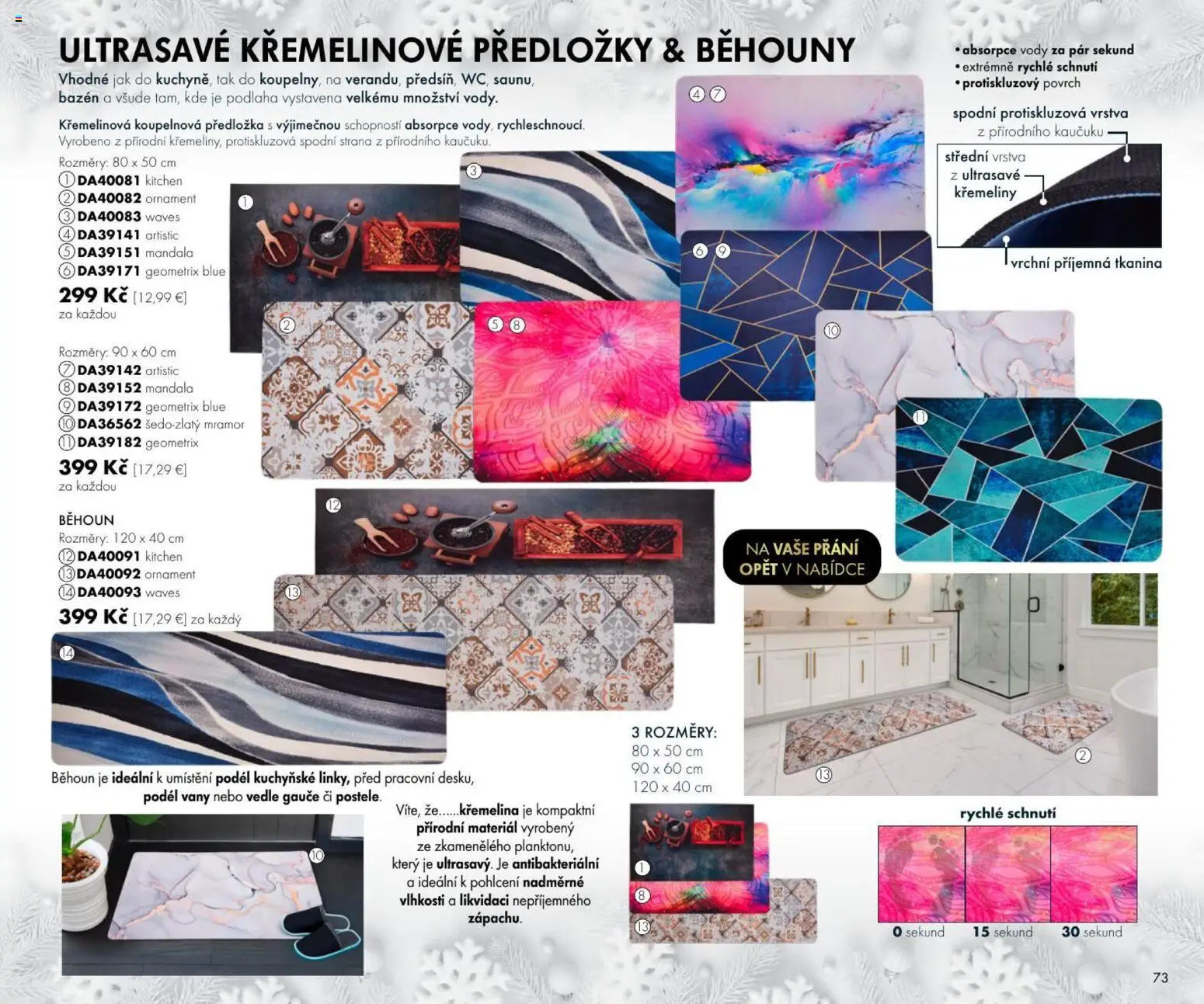 Nové Dedra akcie – leták je platný od 01.10.2026 | Strana: 73 | Produkty: Bazén, Podlaha