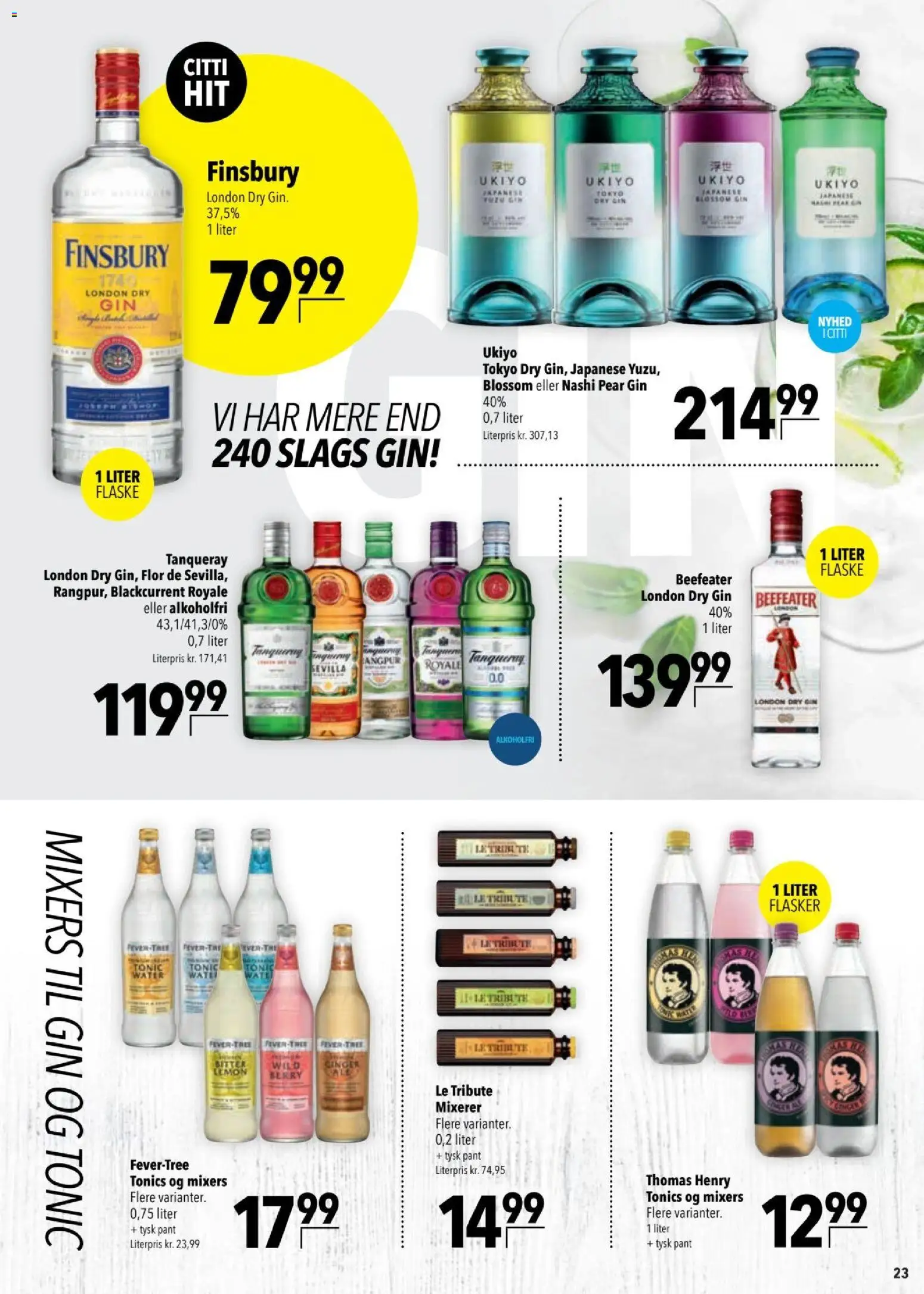 CITTI tilbudsavis – gyldig fra 25/03/2026 | Side: 23 | Produkter: Gin