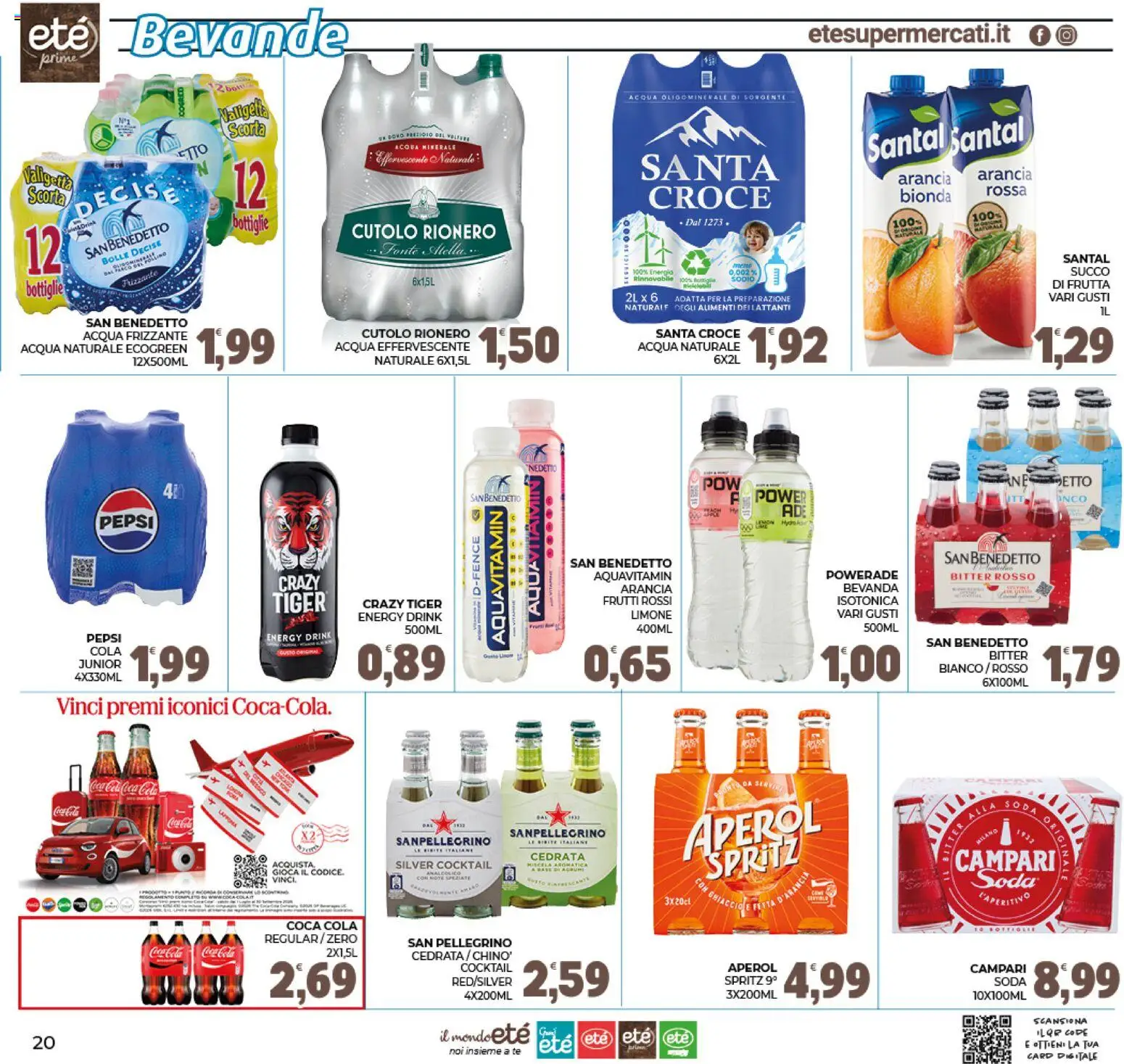 Volantino Eté del 19/08/2026 | Pagina: 20 | Prodotti: Frutta, Cedrata, Valigetta, Ghiaccio