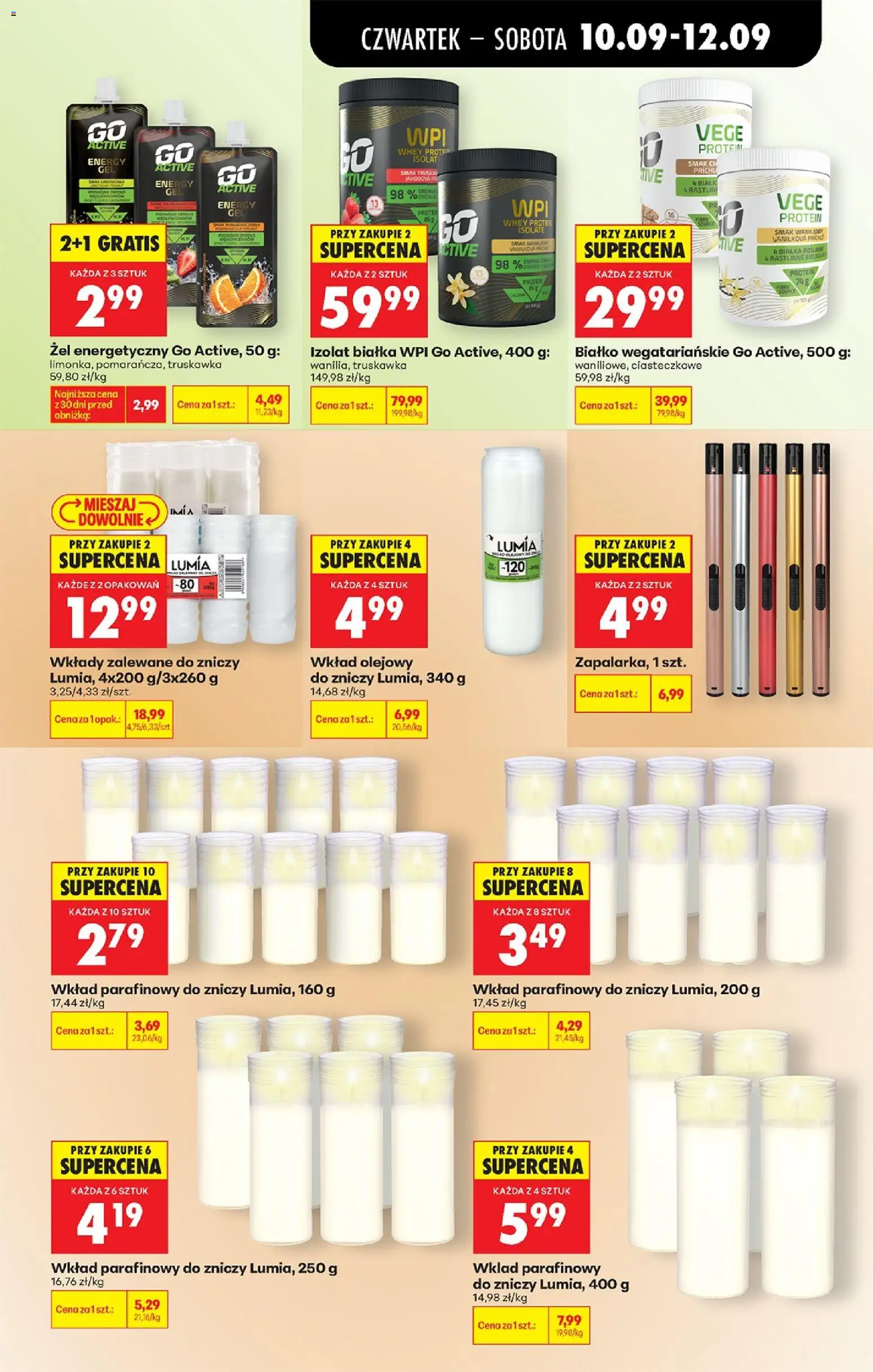 Biedronka Polsko leták - Codziennie niskie ceny od 10.09.2026 | Strana: 87 | Produkty: Whey protein, Protein
