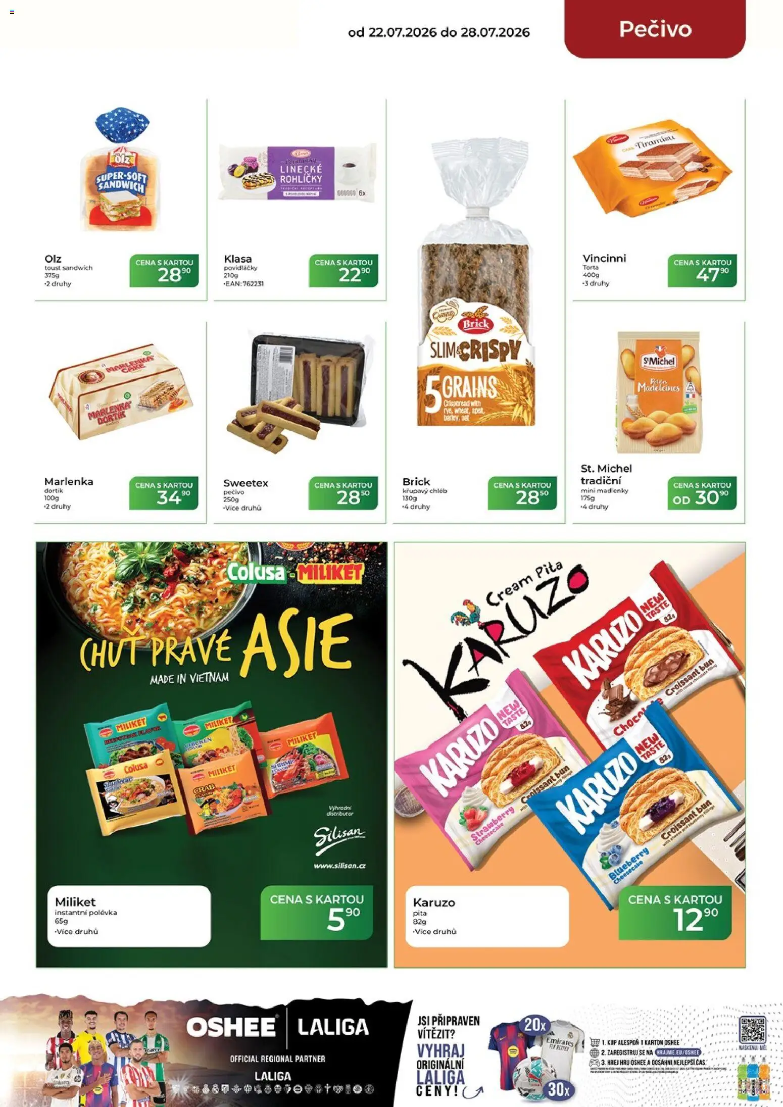 Tamda Foods leták od 22.07.2026 | Strana: 25 | Produkty: Chléb, Pečivo, Cheesecake, Marlenka