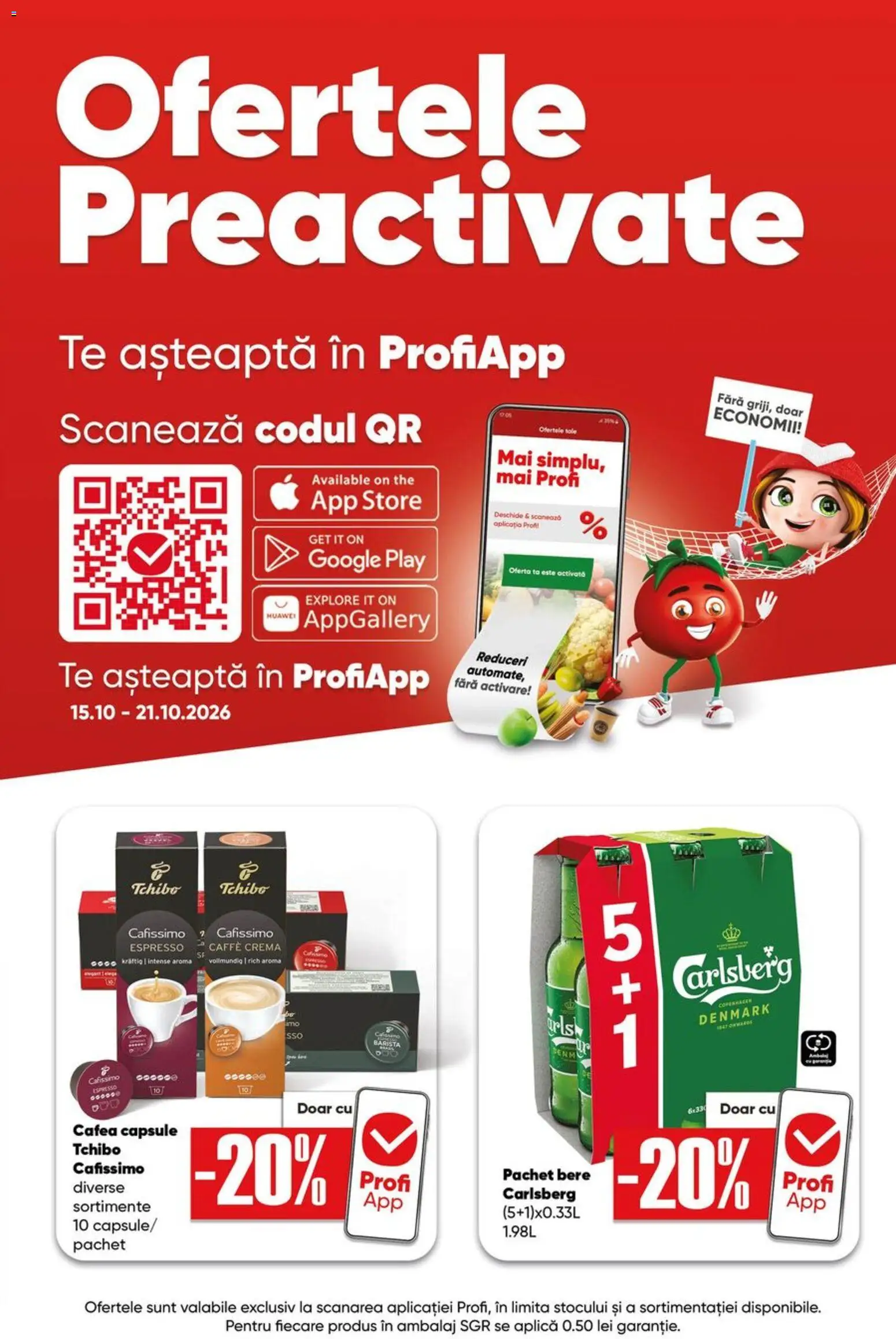 Noul catalog Profi – valabil de la 15.10.2026 | Pagină: 9 | Produse: Cremă, Cafea, Bere, Intense