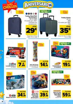 Vista previa Carrefour Super chollos válido desde el 06/10/2026 | Página: 16 | Productos: Traje, LEGO, Radio