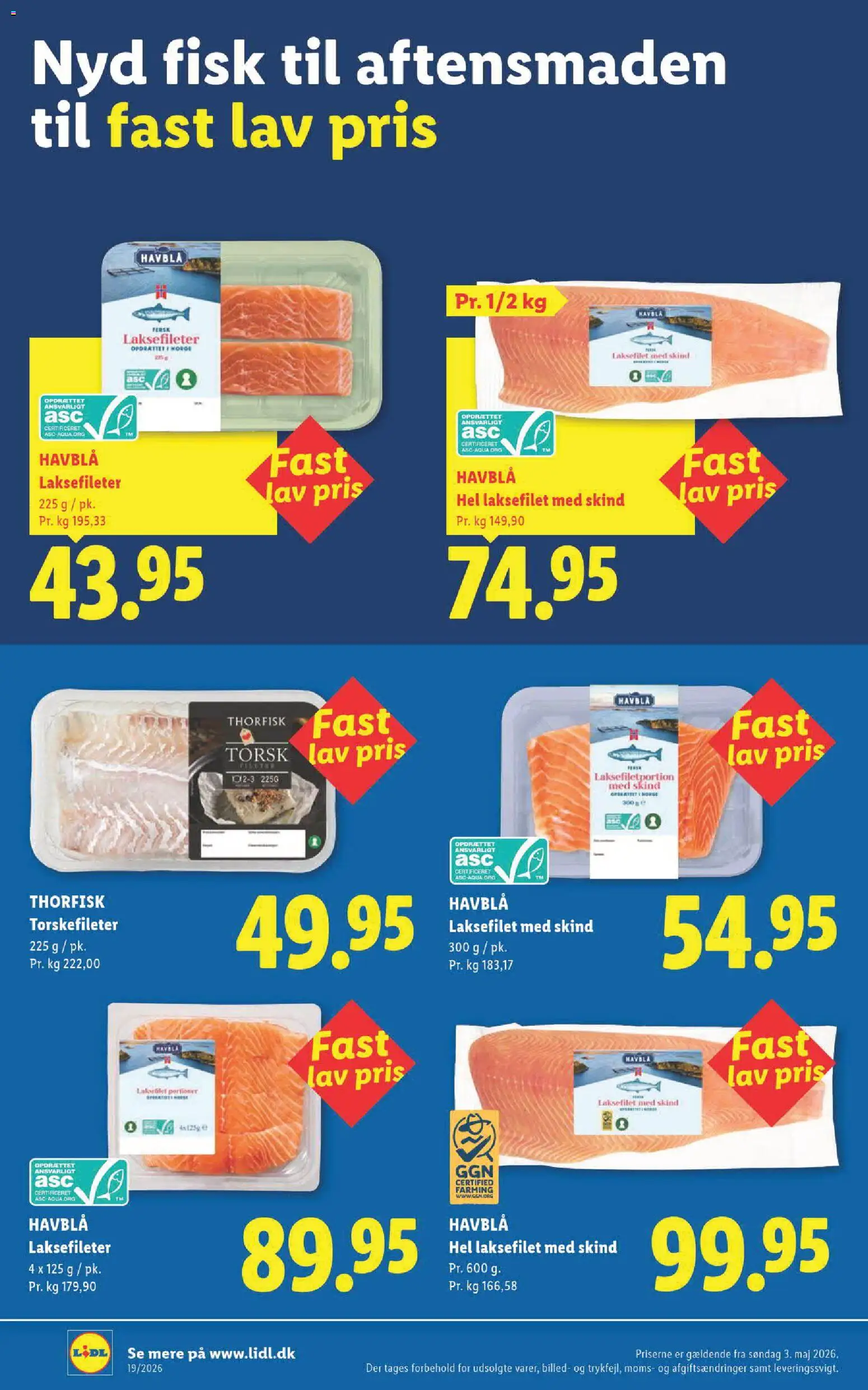 Lidl tilbudsavis – gyldig fra 13/09/2026 | Side: 28 | Produkter: Fisk, Torsk