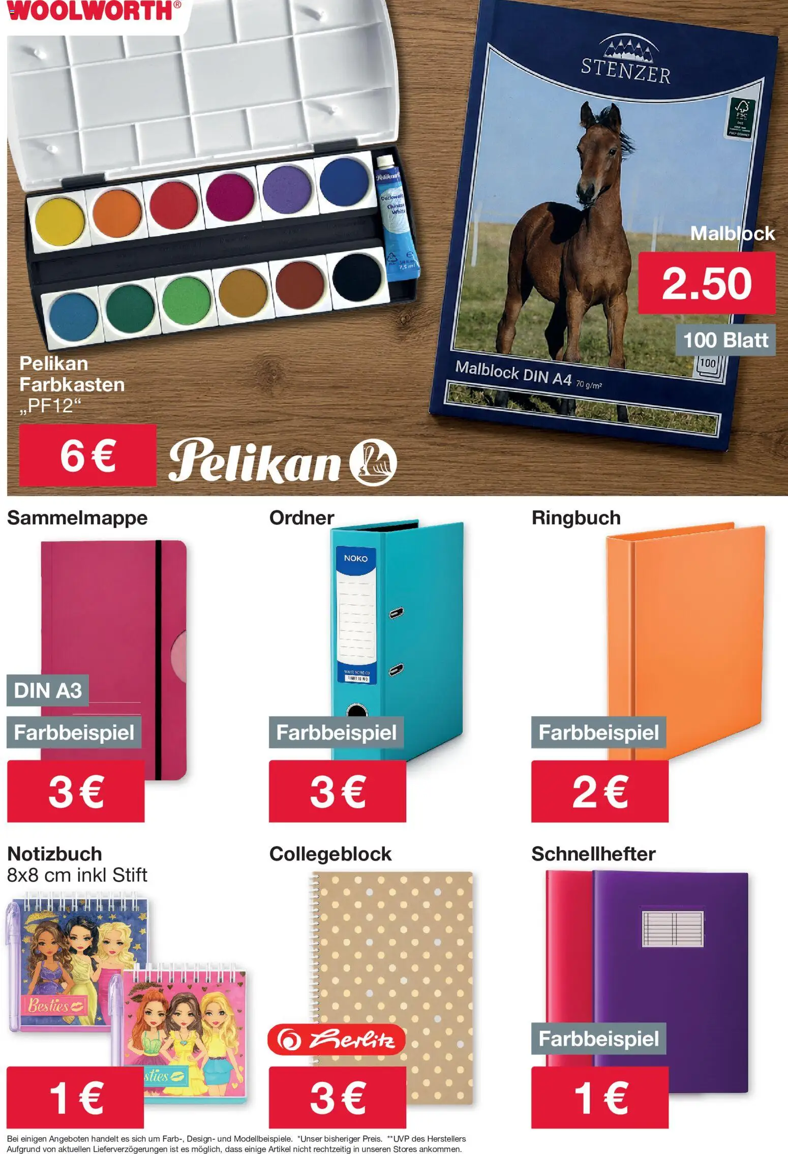 Woolworth Flugblatt gültig ab 26.06.2026 | Seite: 11 | Produkte: Notizbuch