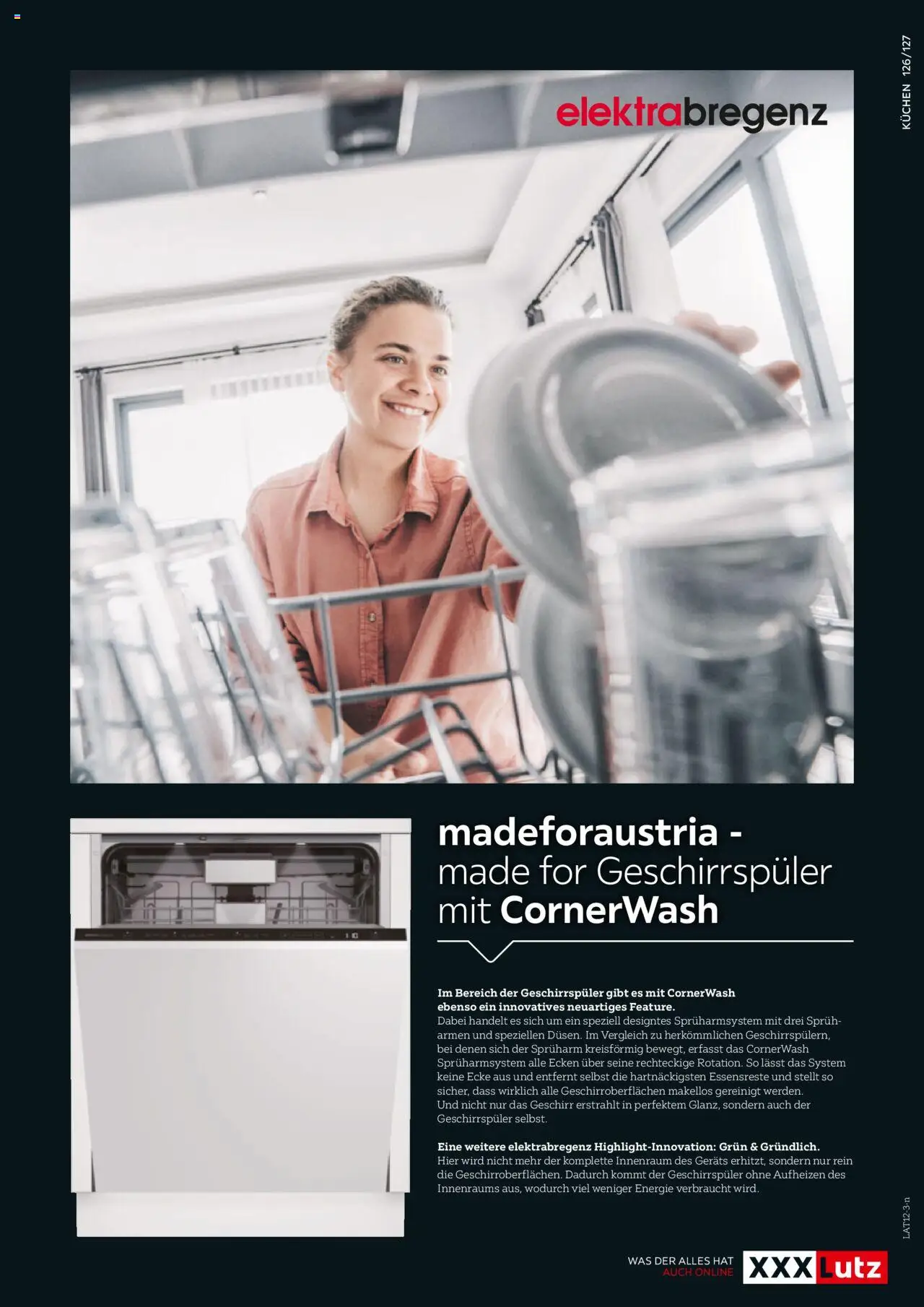 XXXLutz Die neuen Küchentrends gültig ab 08.04.2024 | Seite: 127 | Produkte: Geschirrspüler