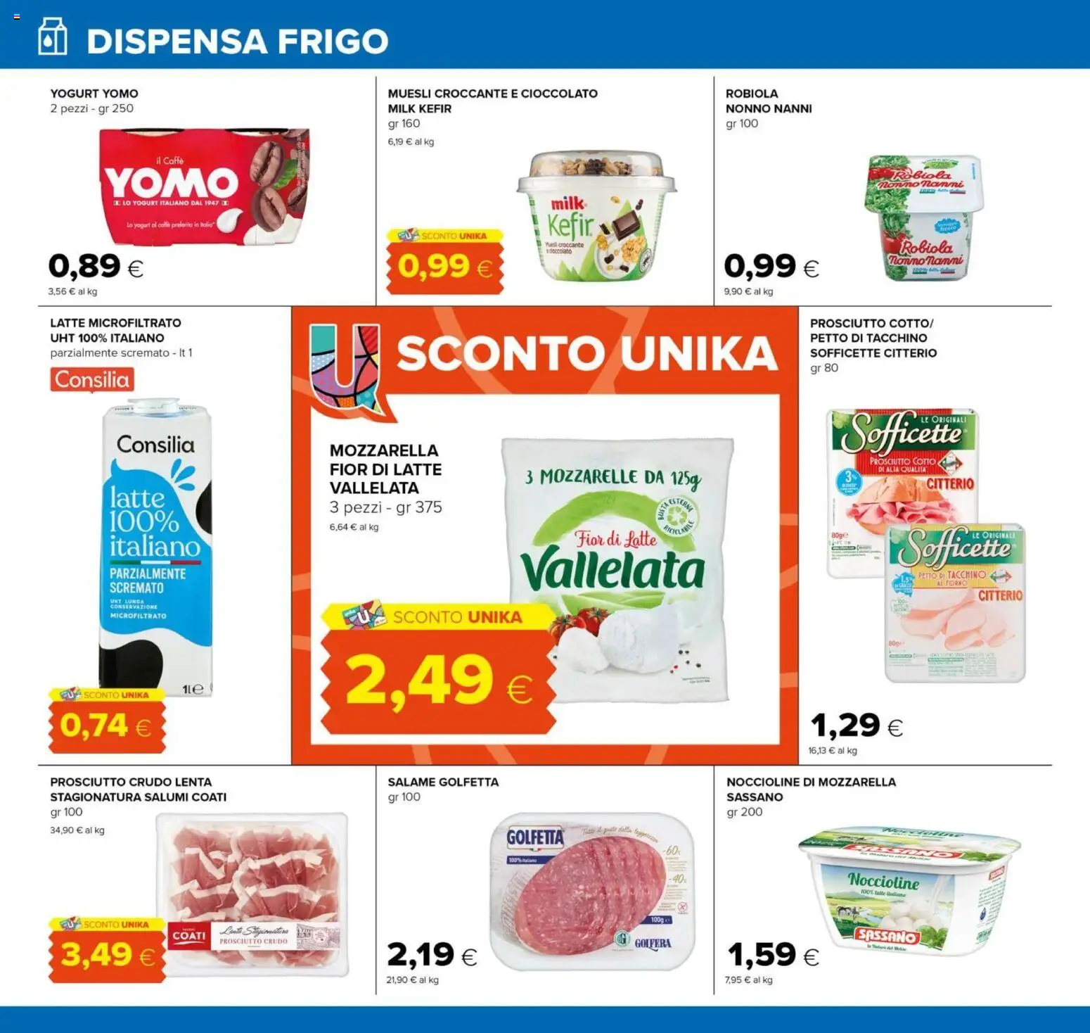 Volantino Tigre del 14/09/2026 | Pagina: 8 | Prodotti: Muesli, Caffè, Petto di tacchino, Forno