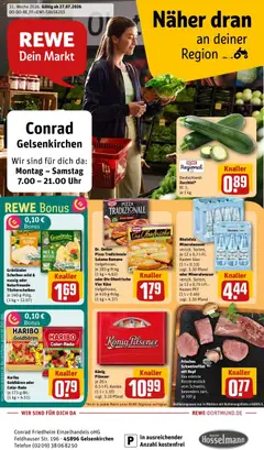 Rewe Prospekt Gelsenkirchen / Scholven ab 27.07.2026 gültig