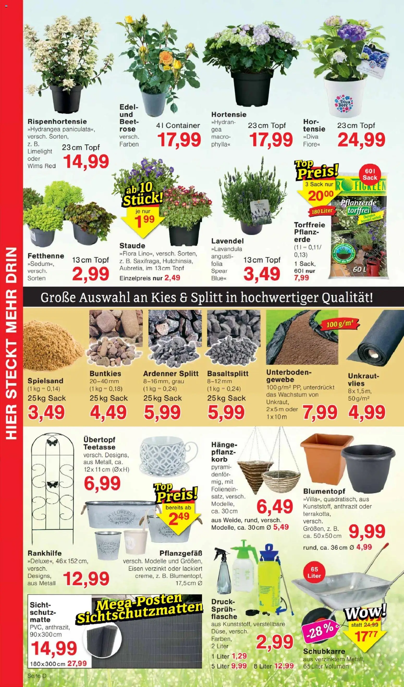 Jawoll Prospekt – gültig ab 13.07.2026 | Seite: 8 | Produkte: Pflanzerde, Hortensie, Korb, Blumentopf