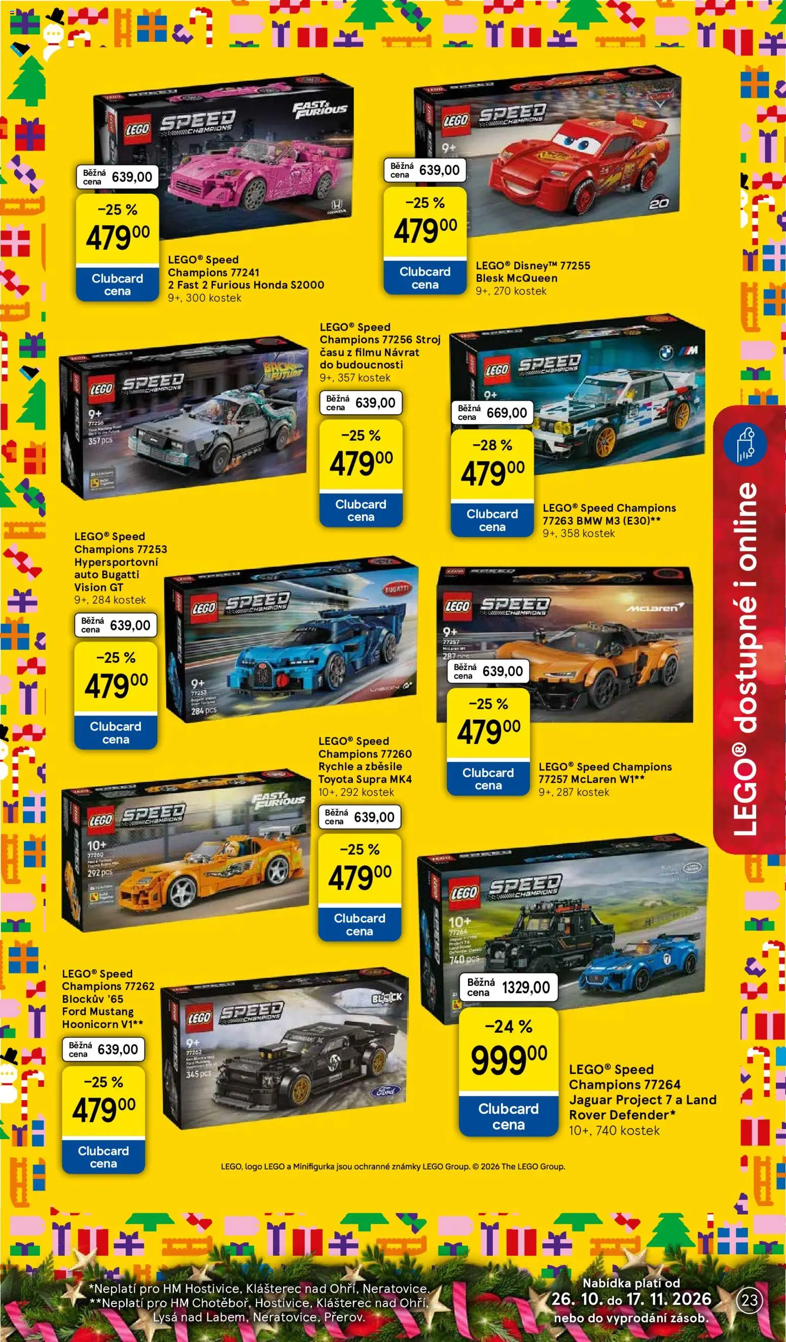 Tesco leták - Vánoční katalog hraček od 26.10.2026 | Strana: 23