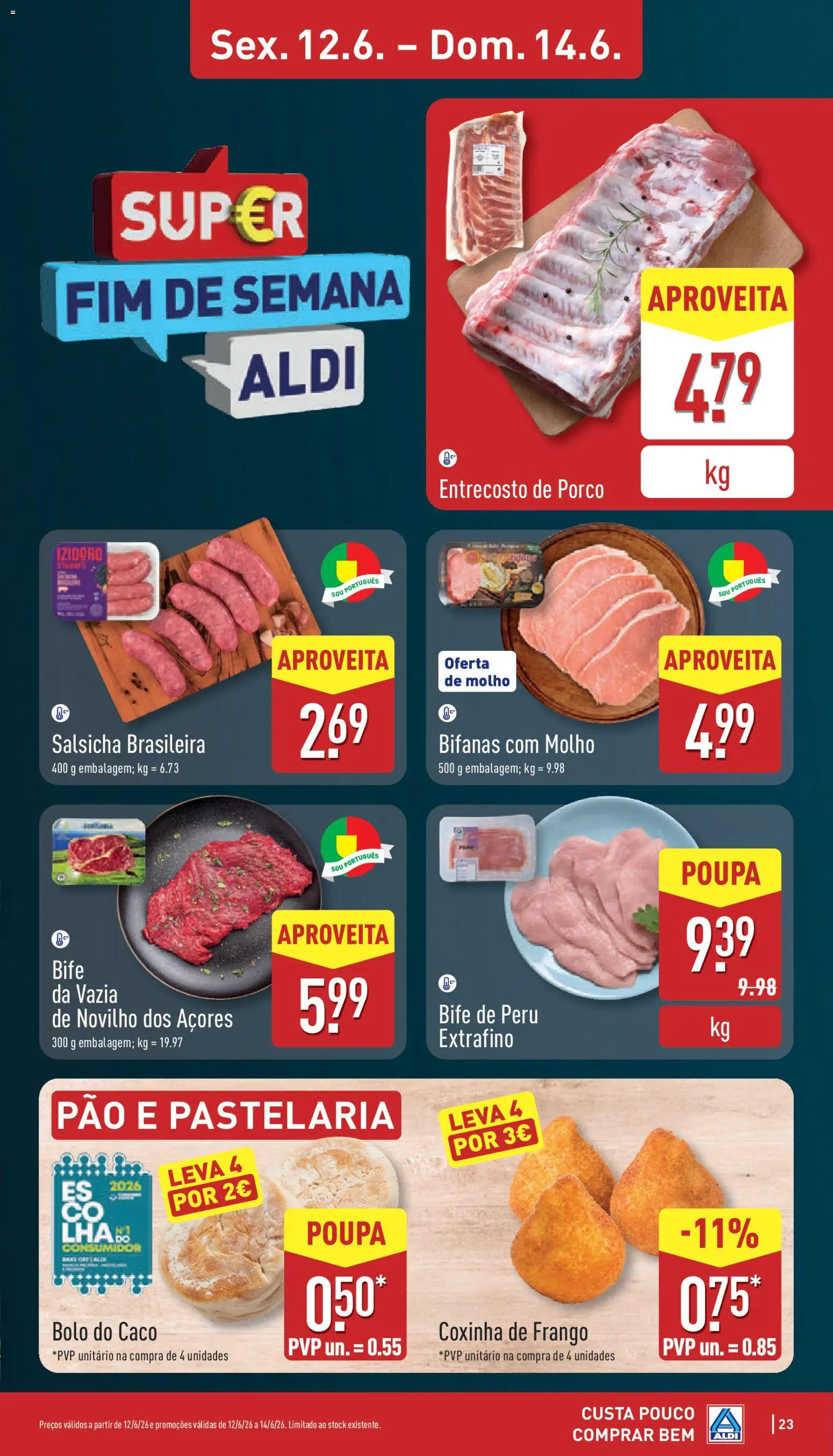 Aldi folheto | 08/06/2026 |  🎉 Como obter um desconto limitado? Poupe ainda hoje! | Portugal