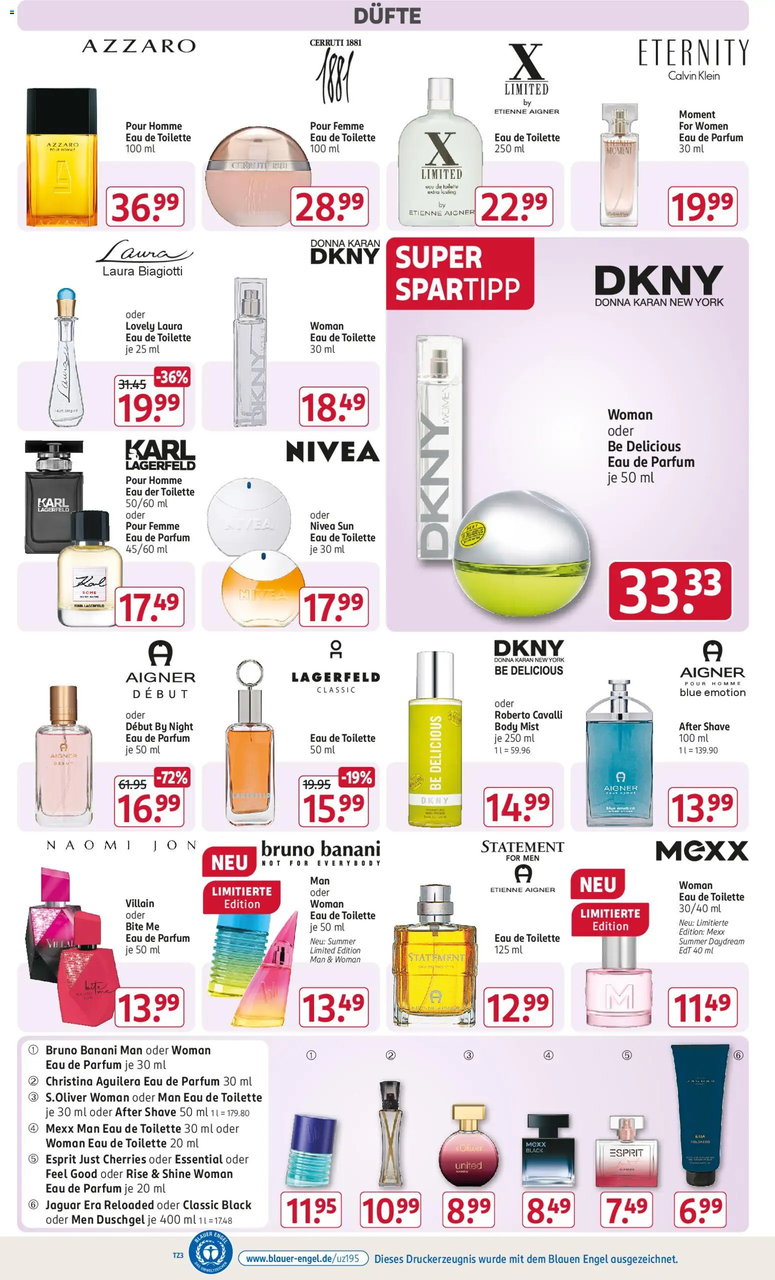Rossmann Prospekt 	 – gültig ab 13.04.2026 | Seite: 4 | Produkte: Toilette, Eau de Toilette, Duschgel, Shower Gel