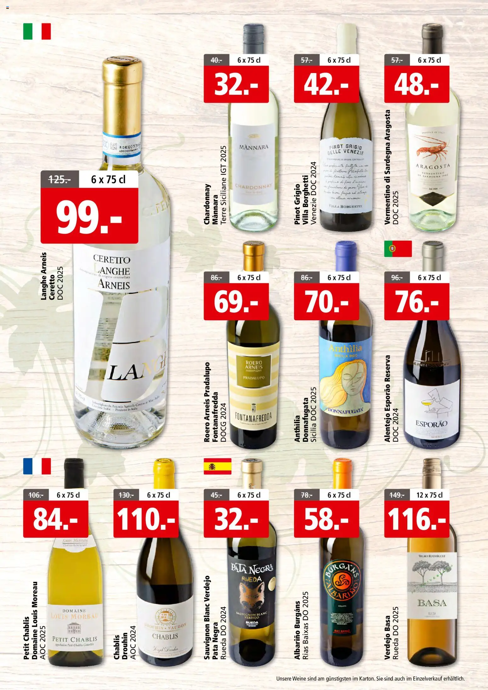 Aligro aktionen Foire aux vins Schlieren, Gossau SG, Frauenfeld, Rapperswil-Jona, Sargans, Bern – gültig ab 21.09.2026 | Seite: 8