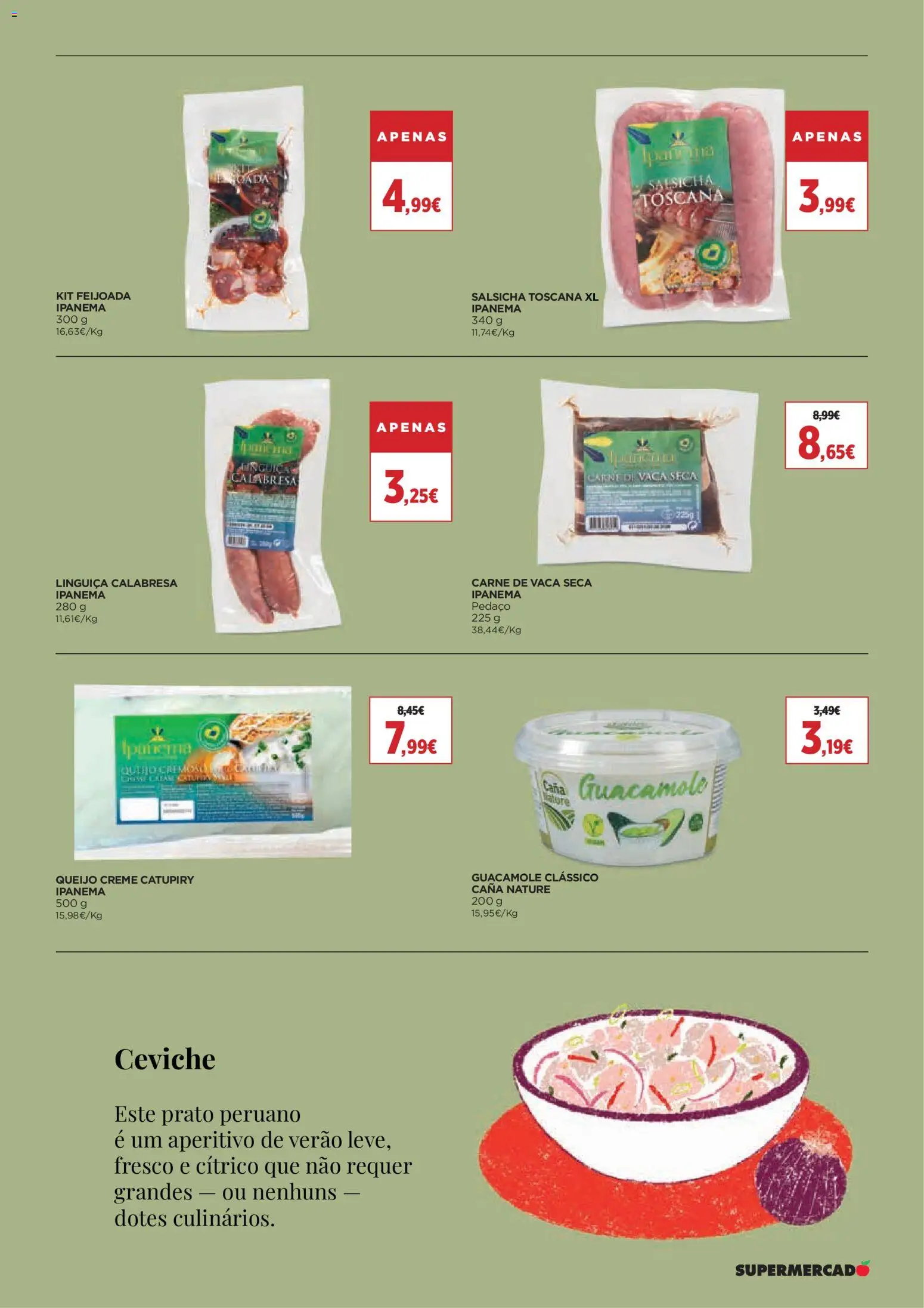 El Corte Ingles folheto │ válido de 08.05.2026 | Página: 7 | Produtos: Linguiça, Queijo, Carne, Creme