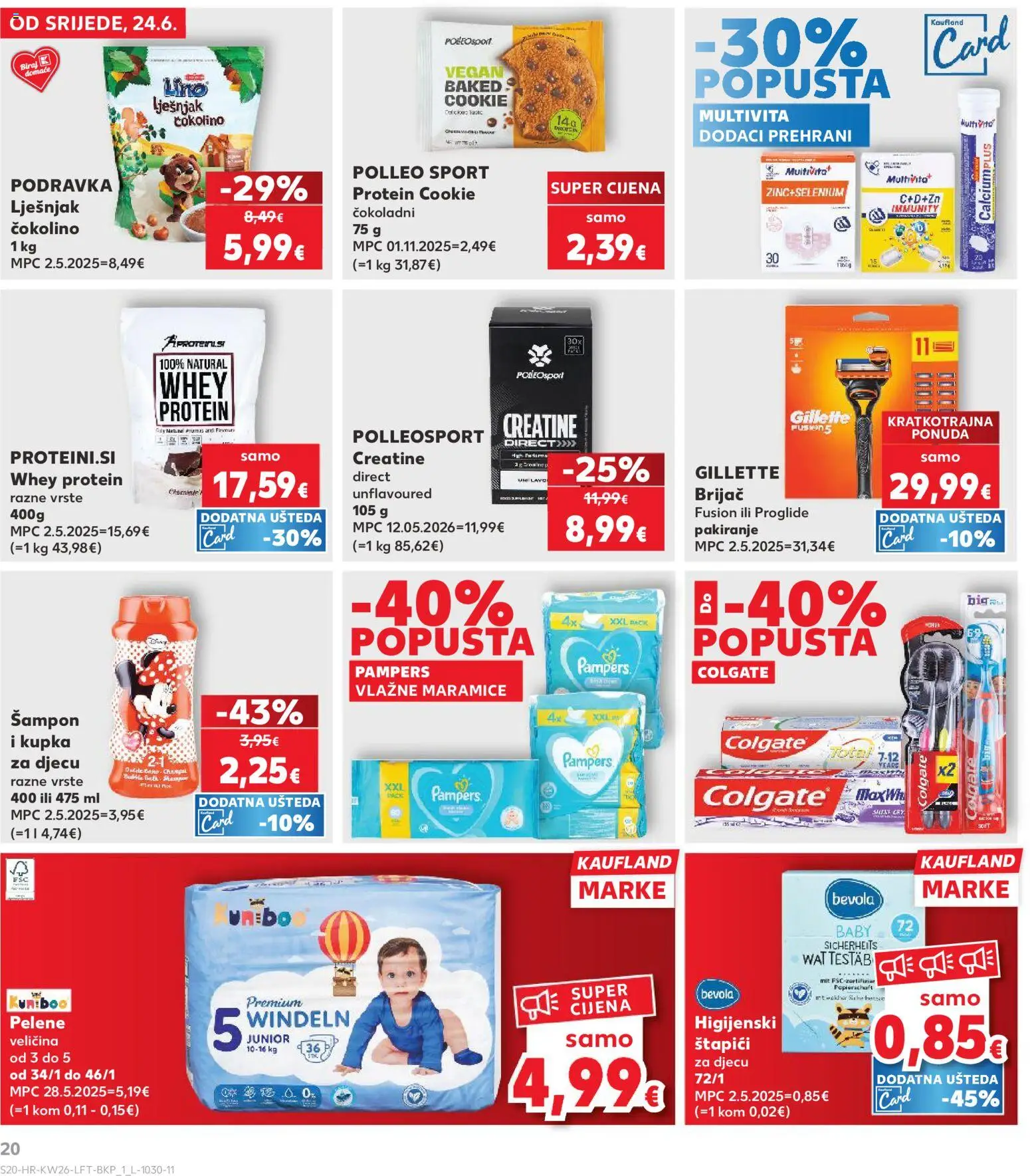 Kaufland katalog | vrijedi od 24.06.2026 | Stranica: 20
