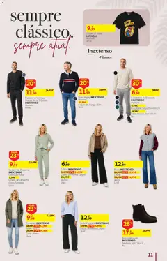 Pré-visualização Auchan folheto - Cozinhar com prazer válido de 22/09/2026 | Página: 11 | Produtos: Jeans, Botins, Camisola, Colete