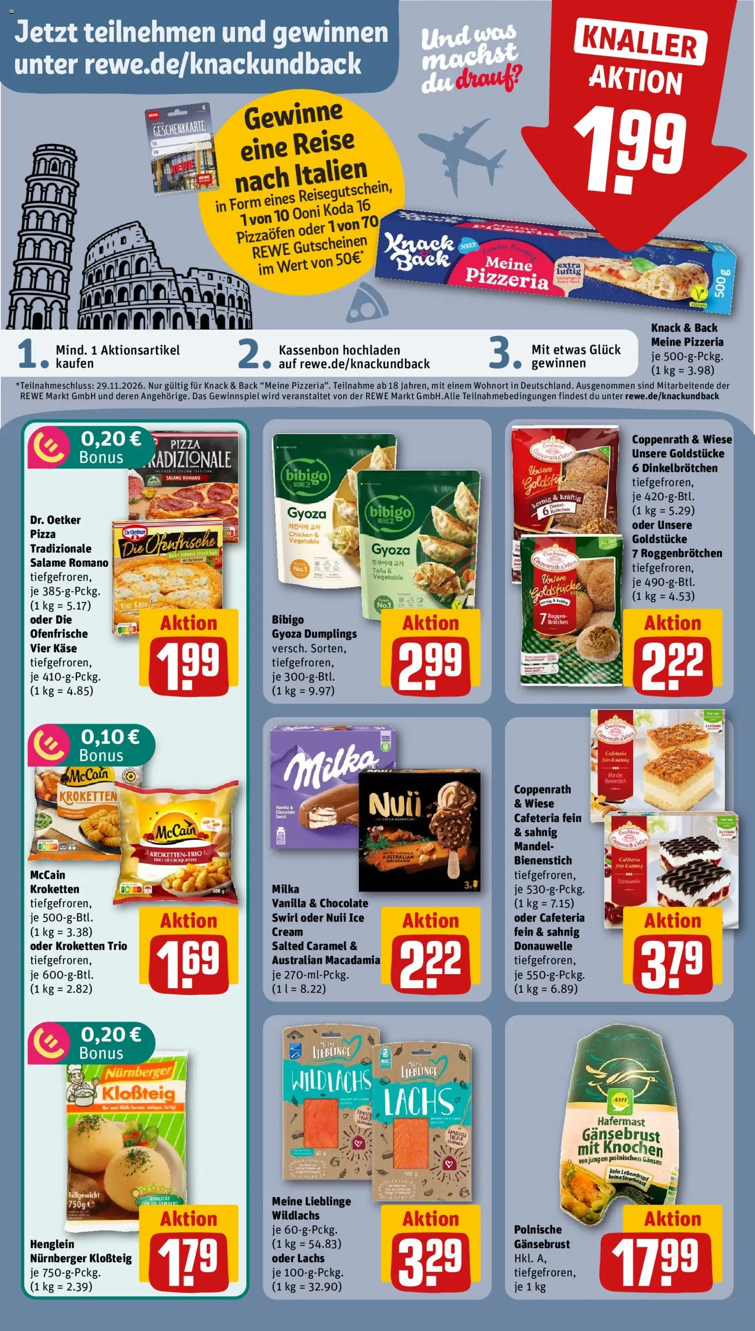 {H1} | Pagina: 12 | Producten: Kroketten, Pizza, Gyoza dumplings, Was