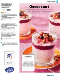 Optimel Magere kwark met magere yoghurt aardbei, Optimel Magere kwark met magere yoghurt aardbei 500 g - Voorbeeld van een folder van Albert Heijn, geldig van 14-08-2026 | Pagina: 33