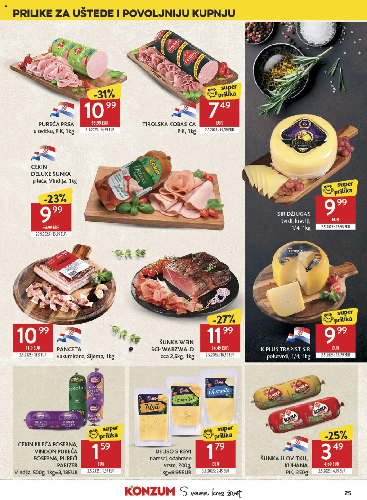 Konzum katalog | vrijedi od 30.09.2026 | Stranica: 25