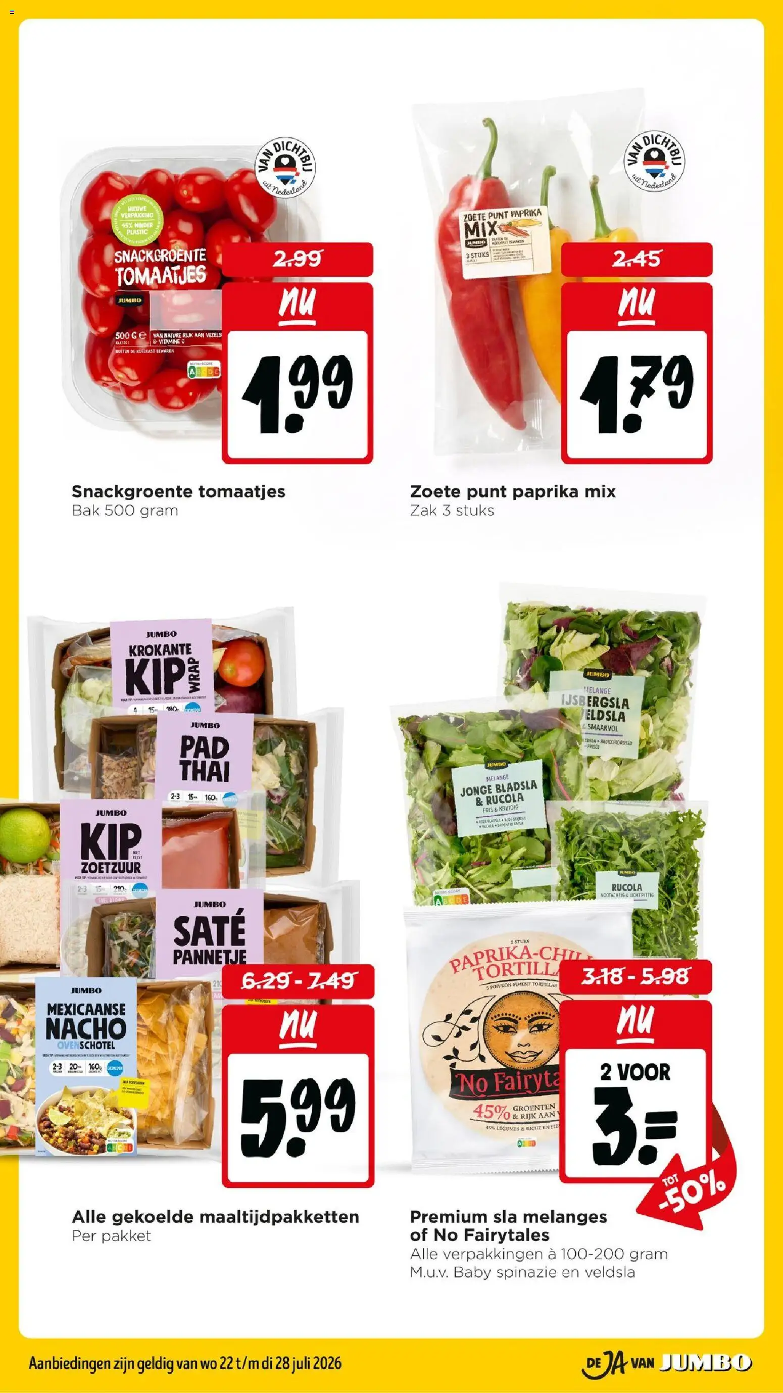 {H1} | Pagina: 6 | Producten: Spinazie, Pan, Tortilla, Oven