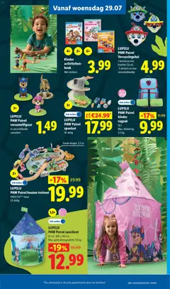 Kinder, activiteiten-, boek, Met stickers, 4+, 5+, 6+ - Voorbeeld van een folder van Lidl, geldig van 27-07-2026 | Pagina: 33