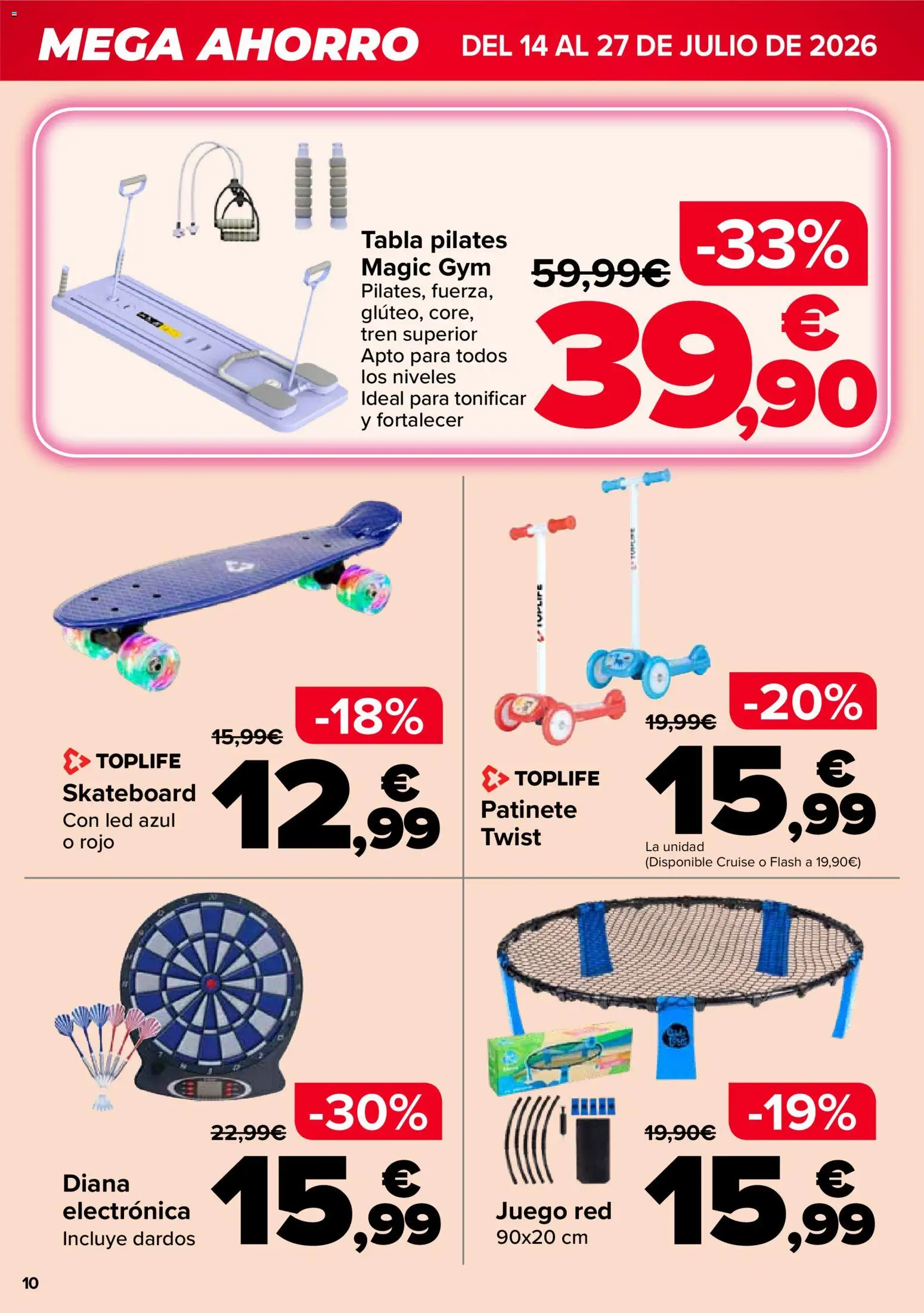 Carrefour Mega Ahorro │ válido desde el 14/07/2026 | Página: 10 | Productos: Patinete