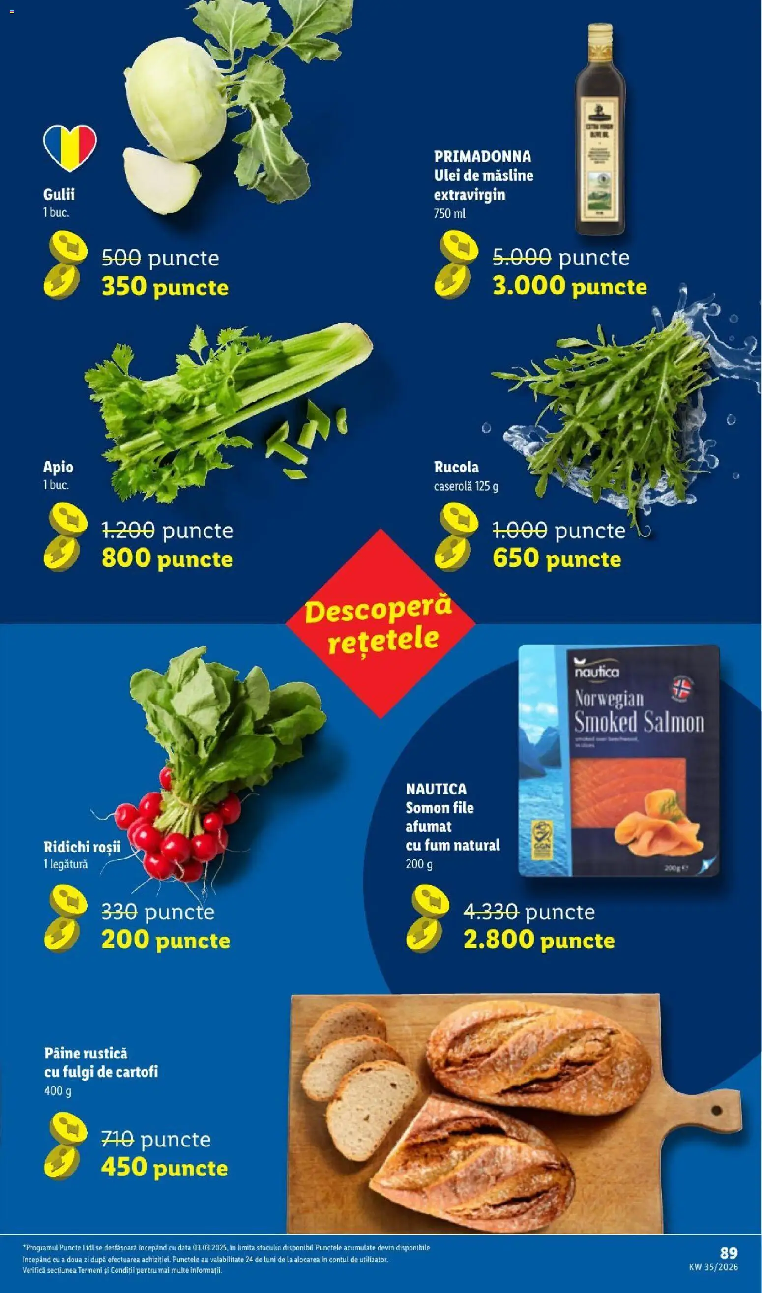 Noul catalog Lidl – valabil de la 24.08.2026 | Pagină: 89 | Produse: Caserola, Măsline, Ulei, Ridichi